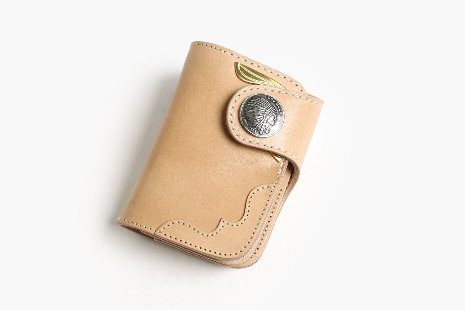 REDMOON / 存在感のある翼を宿す YELLOW EAGLE MIDDLE WALLET