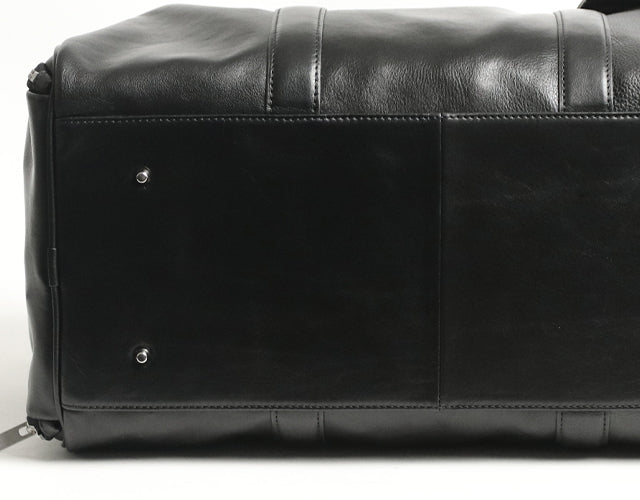 SEEKER / SWORD 旅行、ゴルフに。ベジタブルタンニンレザーのシューズポケット付き2wayボストン