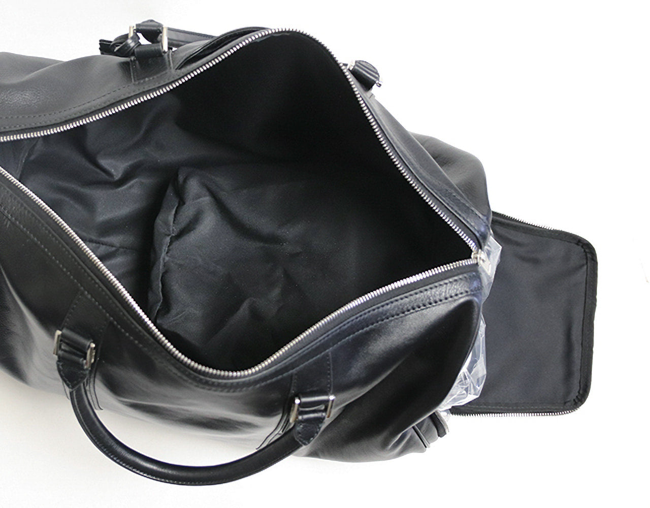 SEEKER / SWORD 旅行、ゴルフに。ベジタブルタンニンレザーのシューズポケット付き2wayボストン