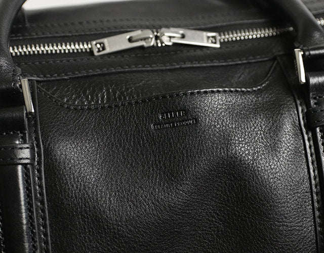 SEEKER / SWORD 旅行、ゴルフに。ベジタブルタンニンレザーのシューズポケット付き2wayボストン