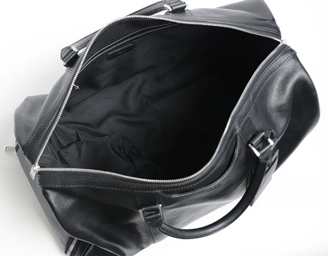 SEEKER / SWORD 旅行、ゴルフに。ベジタブルタンニンレザーのシューズポケット付き2wayボストン