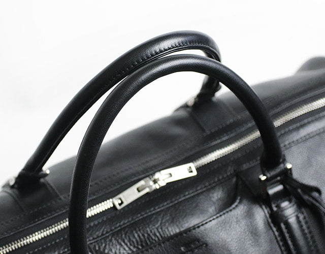 SEEKER / SWORD 旅行、ゴルフに。ベジタブルタンニンレザーのシューズポケット付き2wayボストン