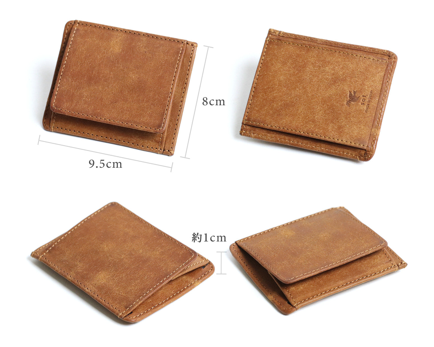 sot / Pueblo Leather 享受隨著時間推移而發生的獨特變化。 3SH 卡錢夾,具有獨特的意大利皮革魅力
