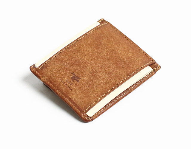 sot / Pueblo Leather 享受隨著時間推移而發生的獨特變化。 3SH 卡錢夾,具有獨特的意大利皮革魅力