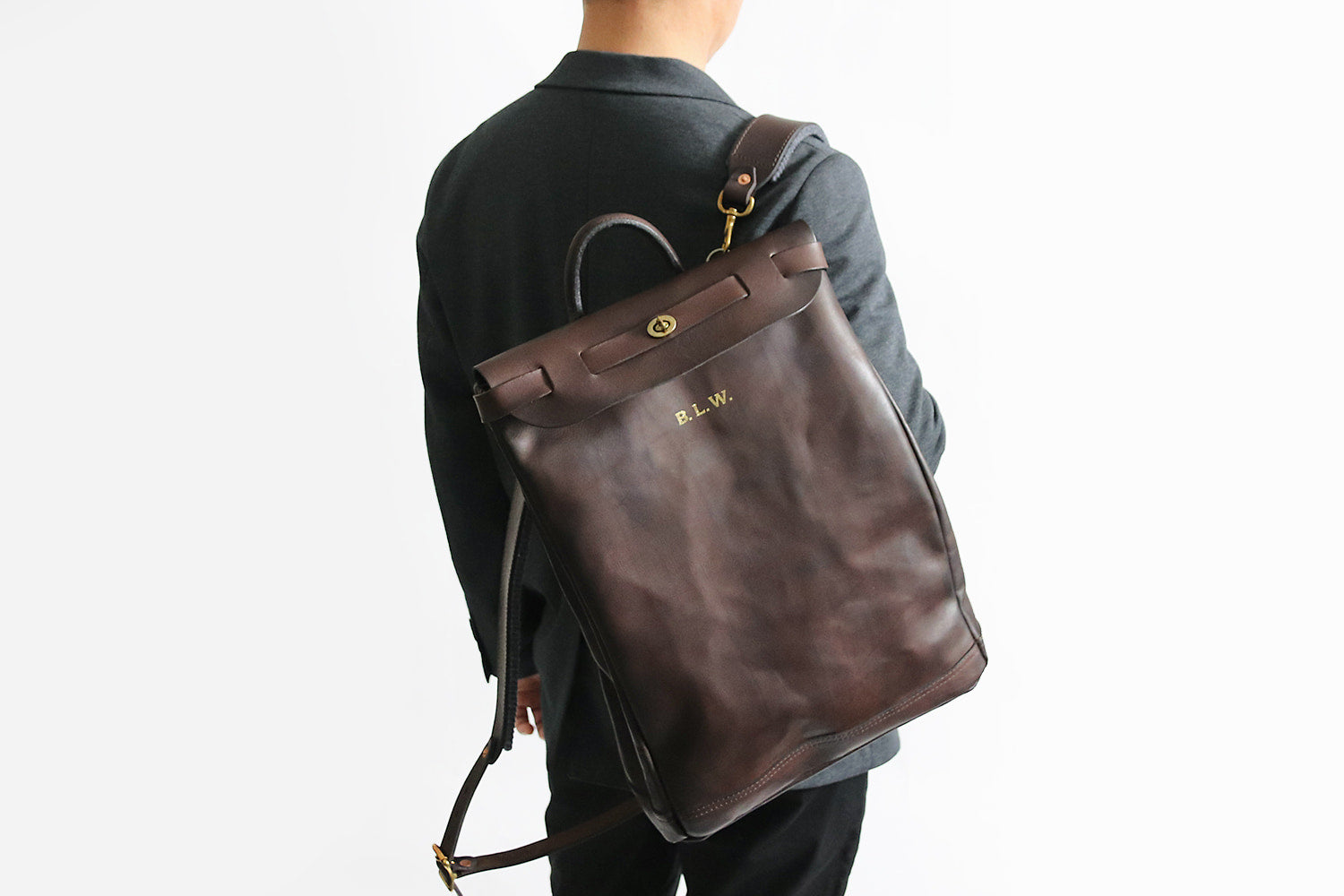 vasco / LEATHER VOYOGE 2WAY RUCKSACK