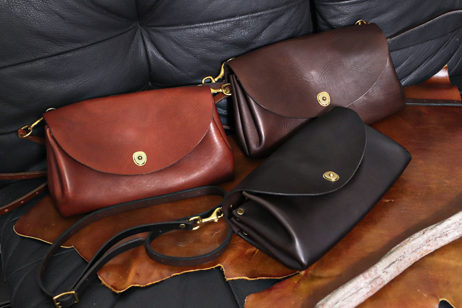 vasco / LEATHER GARCON 2WAY BAG