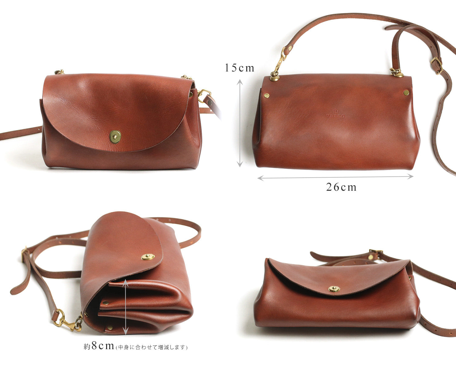 vasco / LEATHER GARCON 2WAY BAG