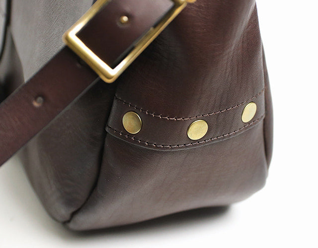 vasco / LEATHER POSTMAN SHOULDER BAG -LARGE(PLANE/U.S.MAIL)