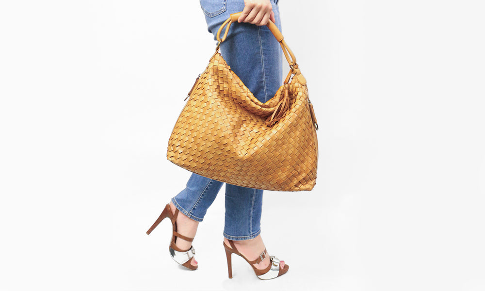 LILY / METS見て触れて、使って感動!ふんわりポニーメッシュのボリューム2wayトート