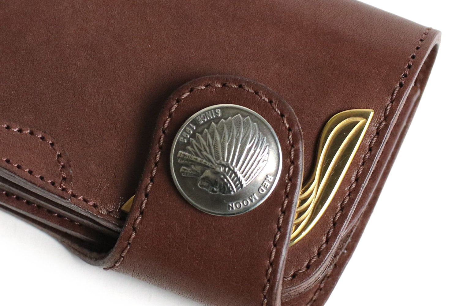 紅月/黃鷹長錢包,翅膀圖案令人印象深刻