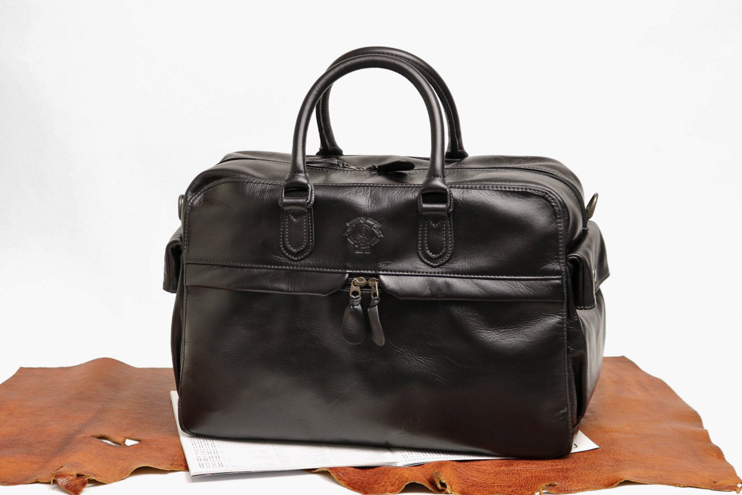 PORTER CERVINO 2WAY Boston Bag 088-02857 PORTER CERVINO All Leather