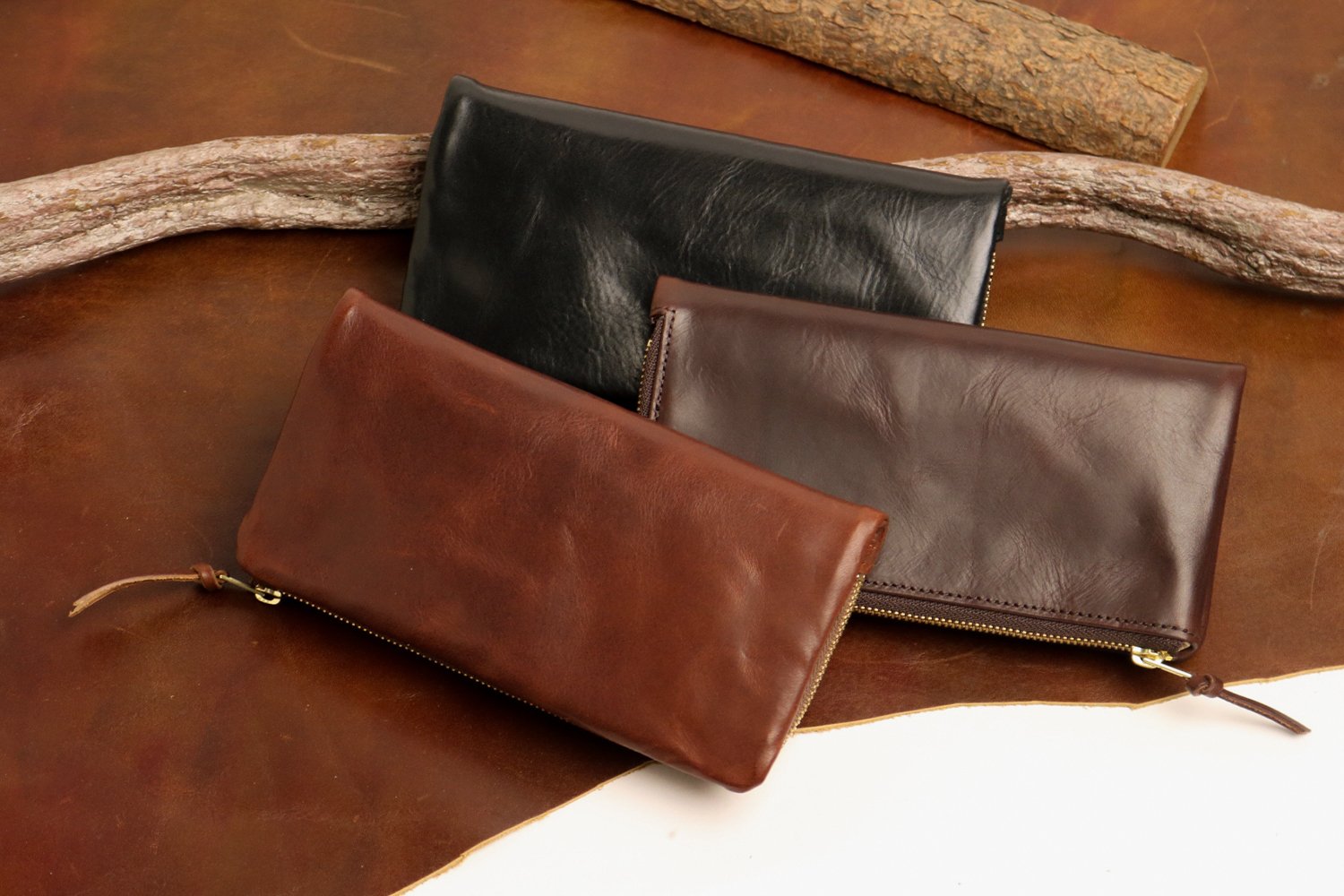 PORTER SOAK LONG WALLET ブラウン - 小物