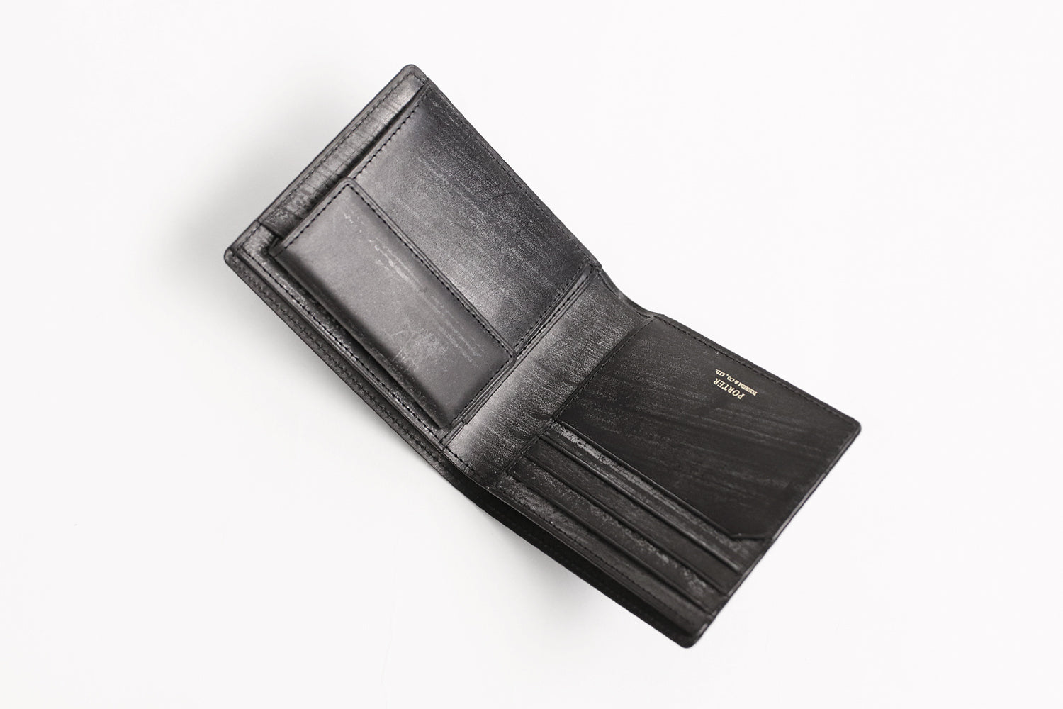 ポーター ビル ブライドル ウォレット 185-02255 PORTER Bill Bridle 英国で170年以上の歴史を誇るTHOMAS WARE&SONS社製ブライドルレザー