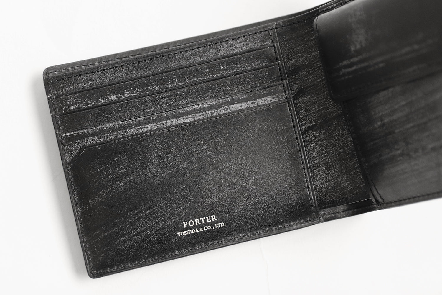 ポーター ビル ブライドル ウォレット 185-02255 PORTER Bill Bridle 英国で170年以上の歴史を誇るTHOMAS WARE&SONS社製ブライドルレザー