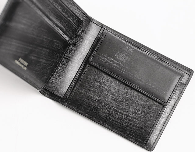 ポーター ビル ブライドル ウォレット 185-02255 PORTER Bill Bridle 英国で170年以上の歴史を誇るTHOMAS WARE&SONS社製ブライドルレザー