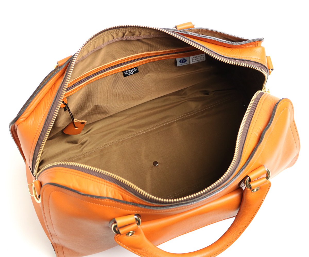 Porter Baron 2WAY 波士頓包 206-04261PORTER BARON 手套般飾面 Steer 系列