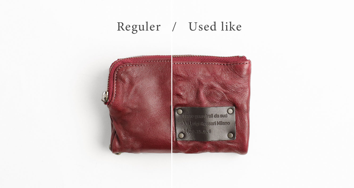 FU-SI FERNALLE / A-wallet 採用優質義大利羊皮製成的錢包