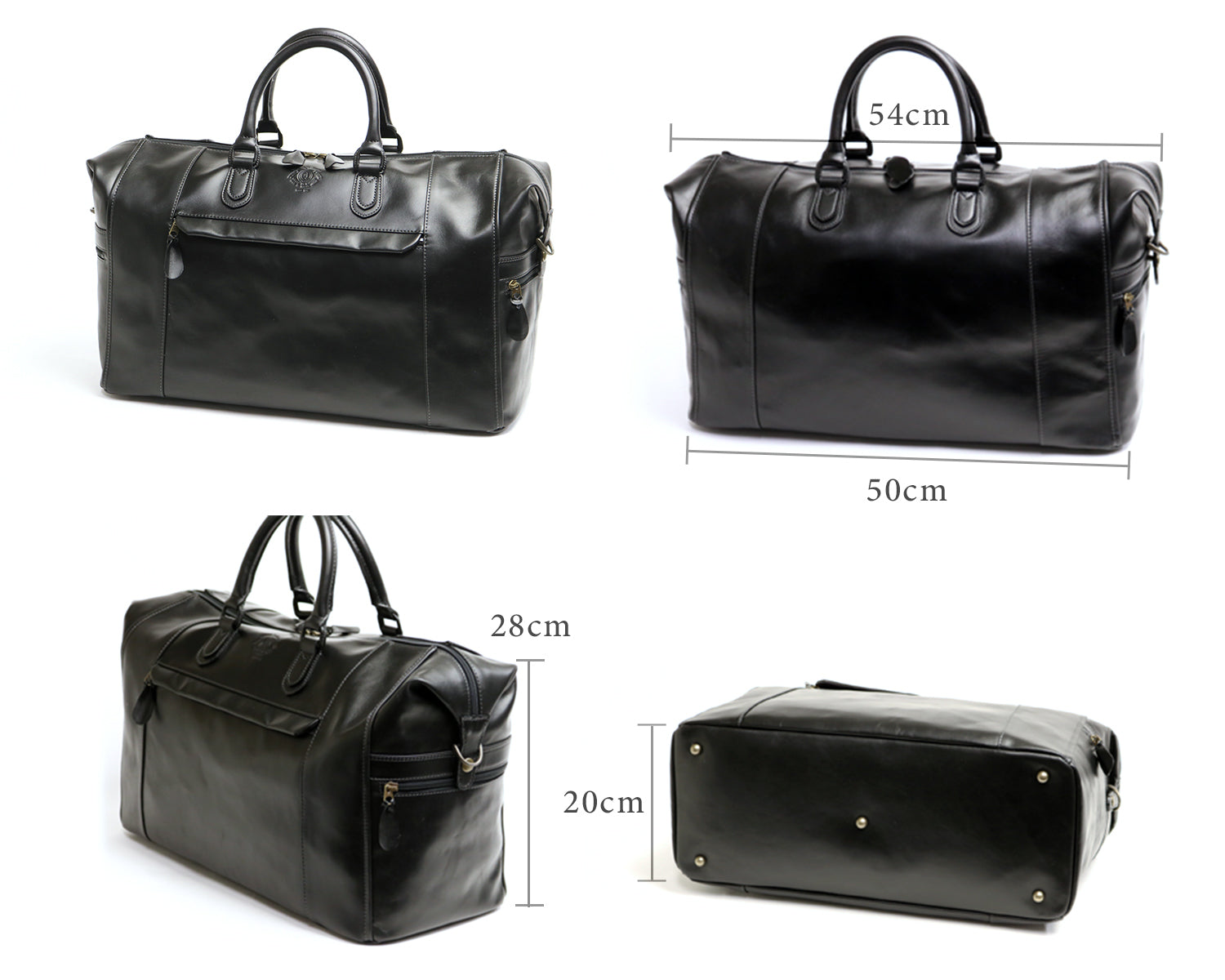 PORTER CERVINO 2WAY Boston Bag 088-02860 PORTER CERVINO All Leather