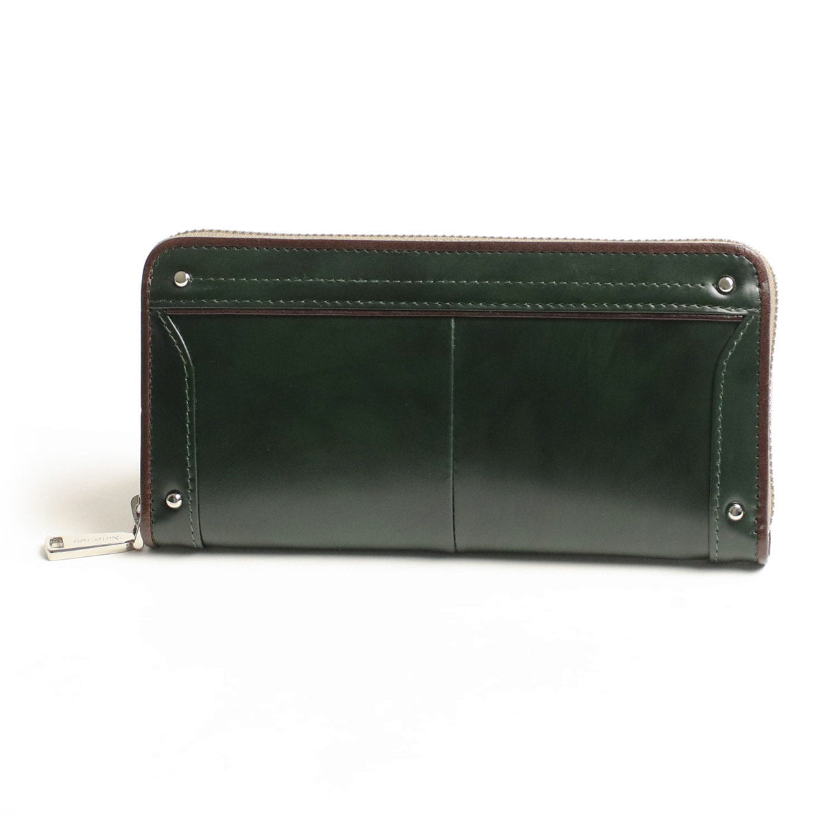 Kiefer neu / Ciao Beautiful uneven dyed leather round zipper long wallet