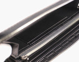 Luggage AOKI 1894 / Matt Crocodile 気品が漂うナイルクロコの 美しいラウンドファスナー長財布