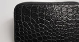 Luggage AOKI 1894 / Matt Crocodile 気品が漂うナイルクロコの 美しいラウンドファスナー折財布