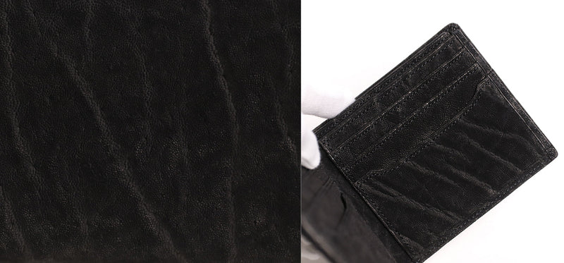 Luggage AOKI 1894 / African Elephant  整った腑（ふ）にこだわった象革の二つ折り札入れ