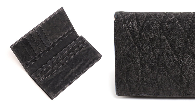 Luggage AOKI 1894 / African Elephant  整った腑（ふ）にこだわった象革の長財布