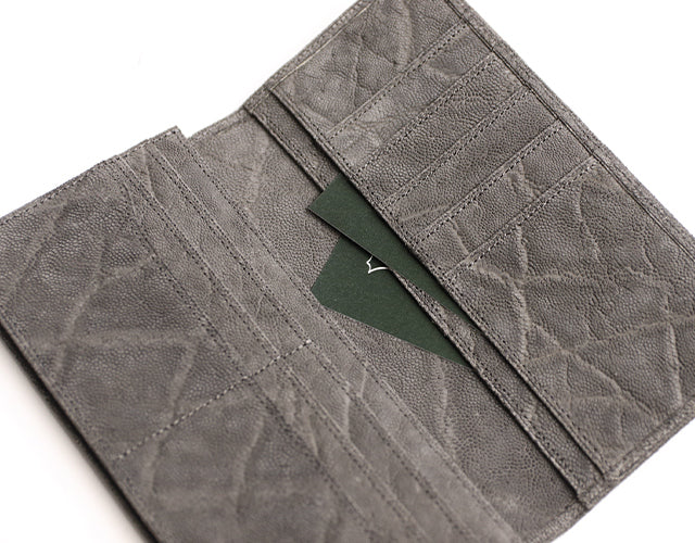 Luggage AOKI 1894 / African Elephant  整った腑（ふ）にこだわった象革の長財布