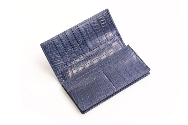 Luggage AOKI 1894 / Matt Crocodile 気品が漂うナイルクロコの 美しい札入れ