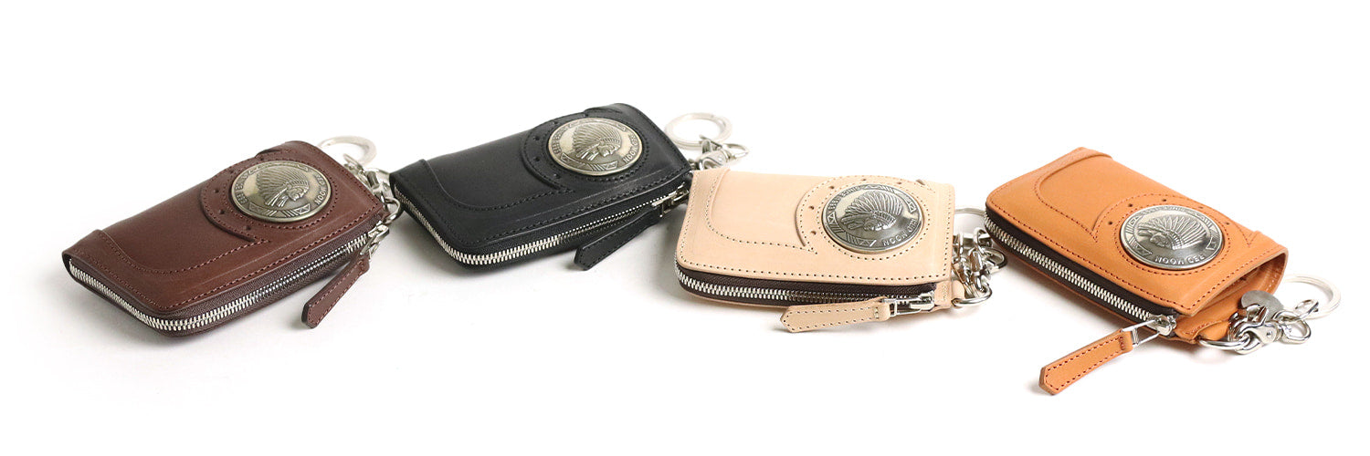 REDMOON / BAREBACK L-zip MIDDLE WALLET