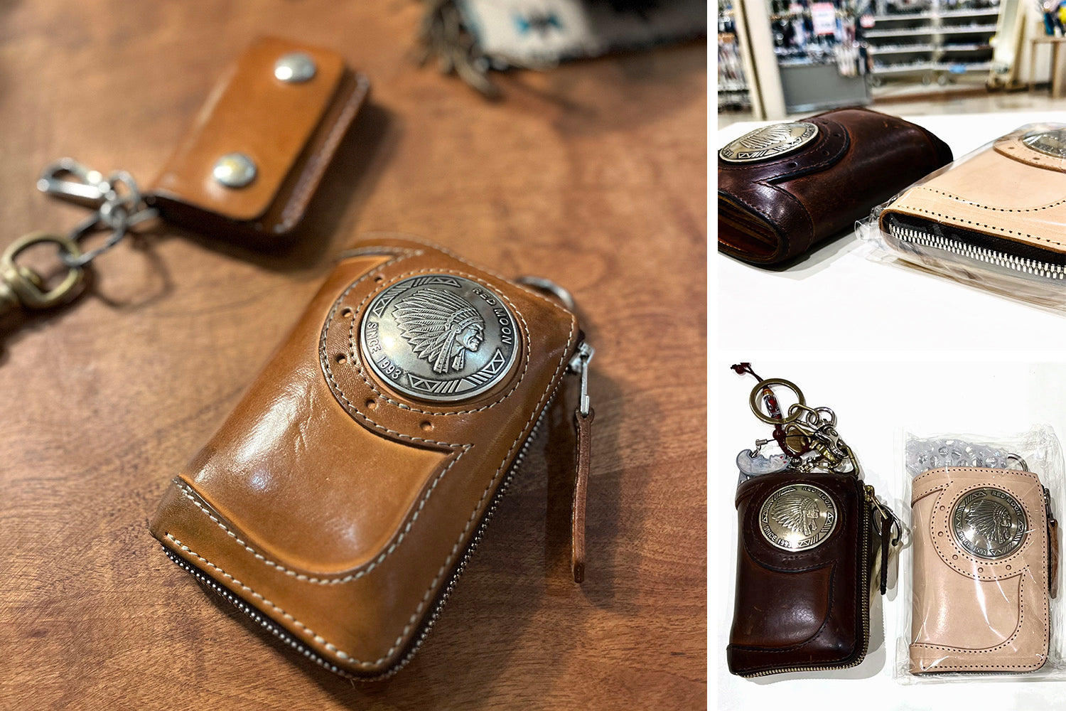 REDMOON / BAREBACK L-zip MIDDLE WALLET