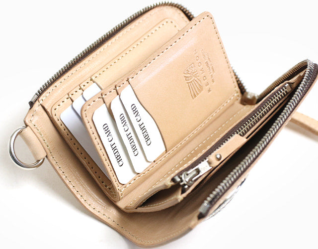 REDMOON / BAREBACK L-zip MIDDLE WALLET
