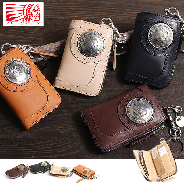 REDMOON / BAREBACK L-zip MIDDLE WALLET