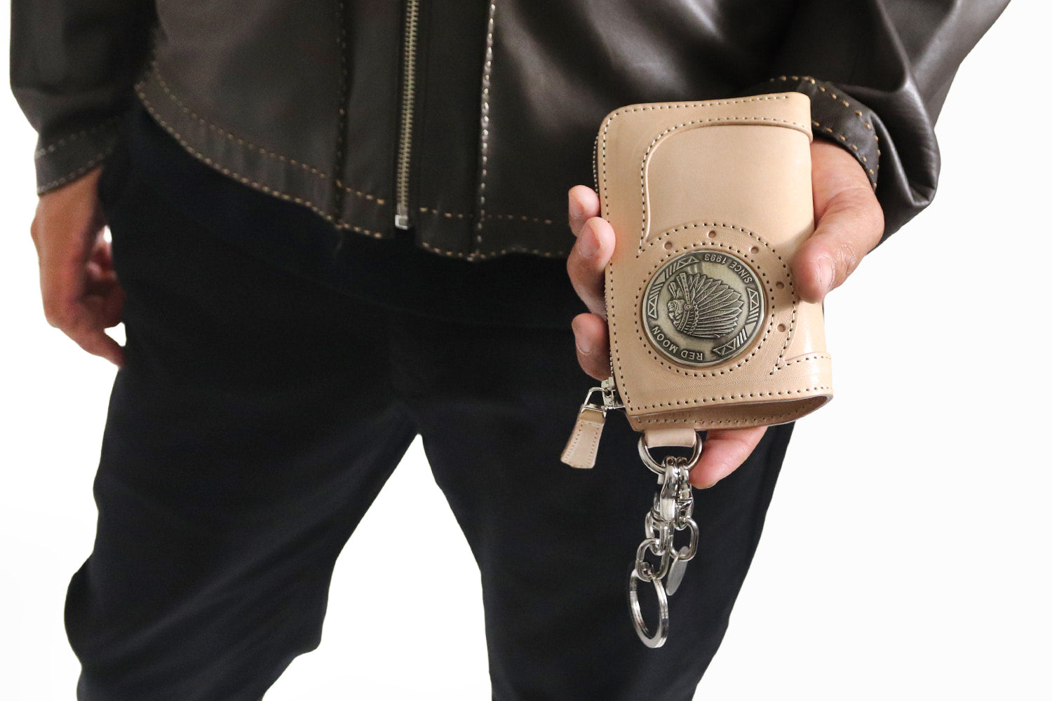 REDMOON / BAREBACK L-zip MIDDLE WALLET