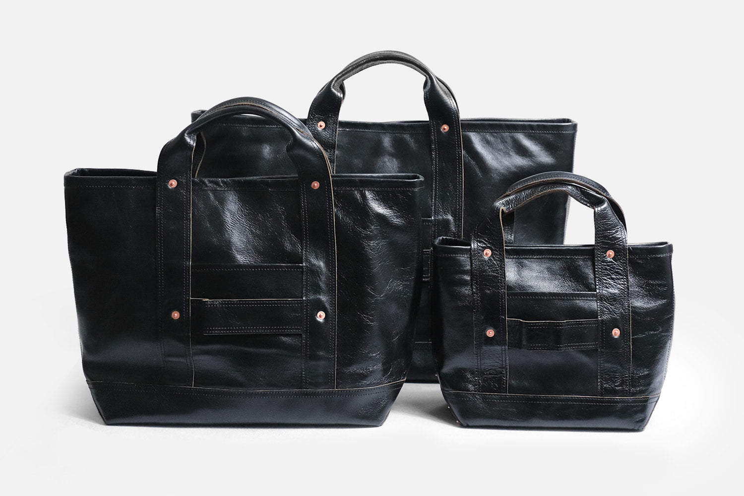 国内生産 3WAY BAG BLK HORSE HIDE 【公式通販】