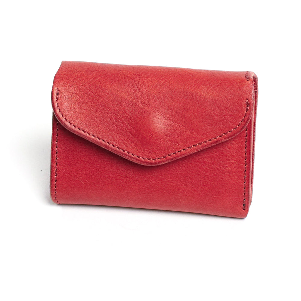 CRAMP / Ikenohata Ginzaten Italian shrink leather with a rich expression. Compact card case sized wallet 