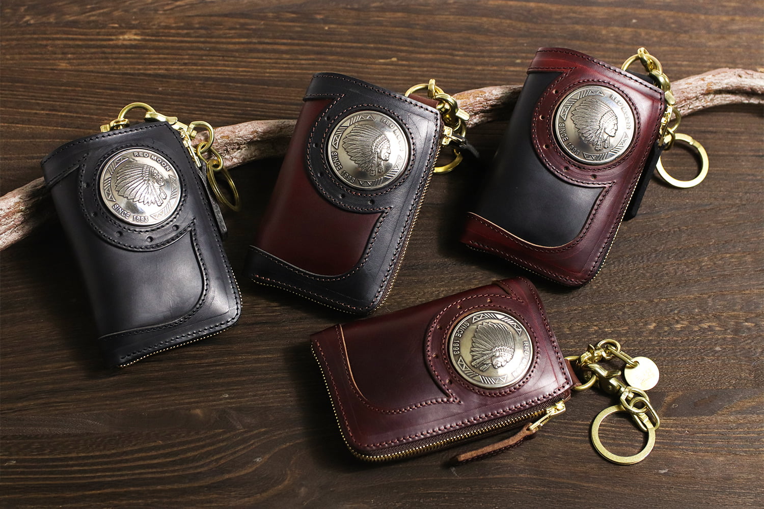 REDMOON / ホーウィン（HORWEEN）クロムエクセルレザー BAREBACK L-zip