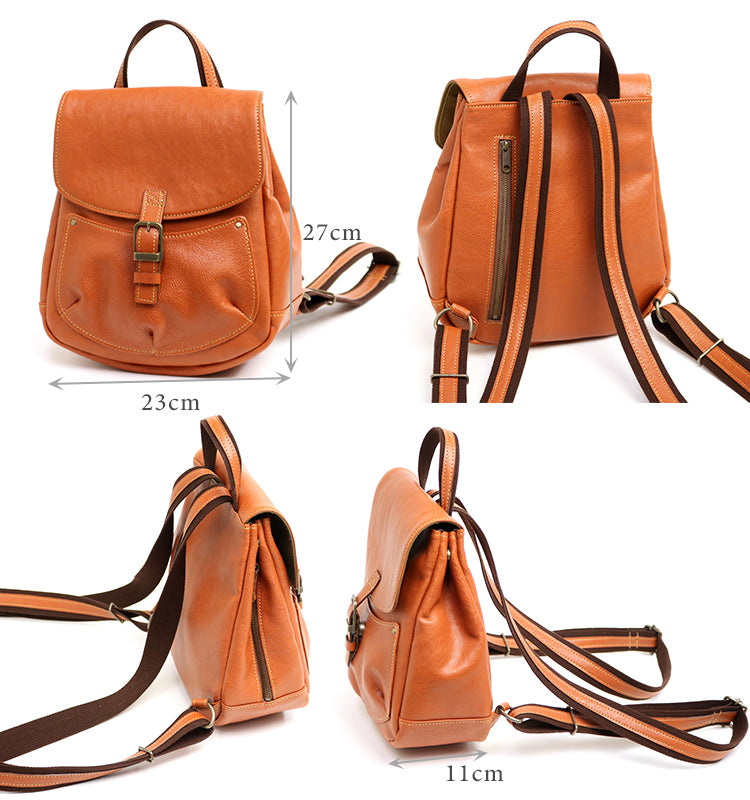 FU-SI FERNALLE / NONNY GURVY collection Both cute and luxurious. Mini backpack with texture that looks like genuine leather