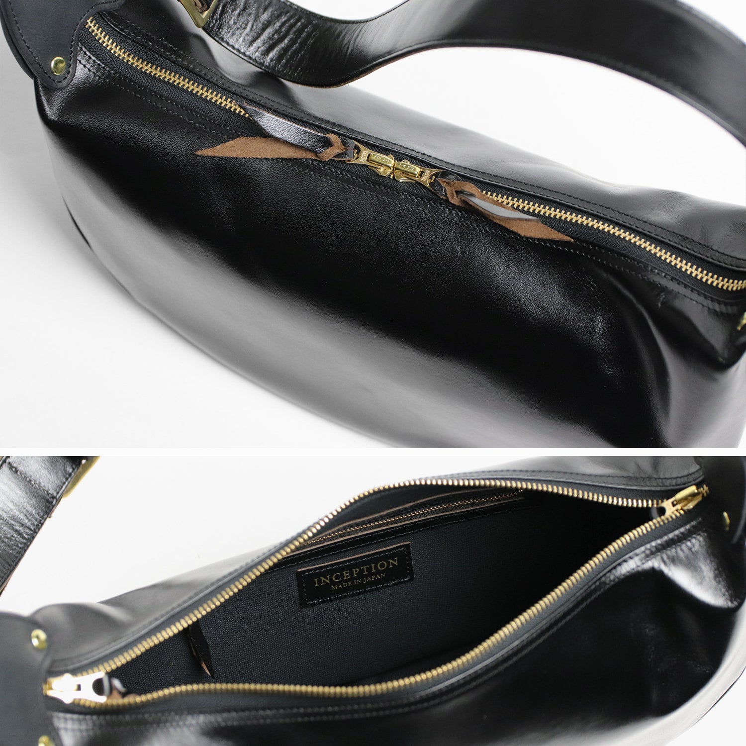 INCEPTION / HORSE HIDE BANANA BAG