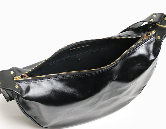INCEPTION / HORSE HIDE BANANA BAG LARGE