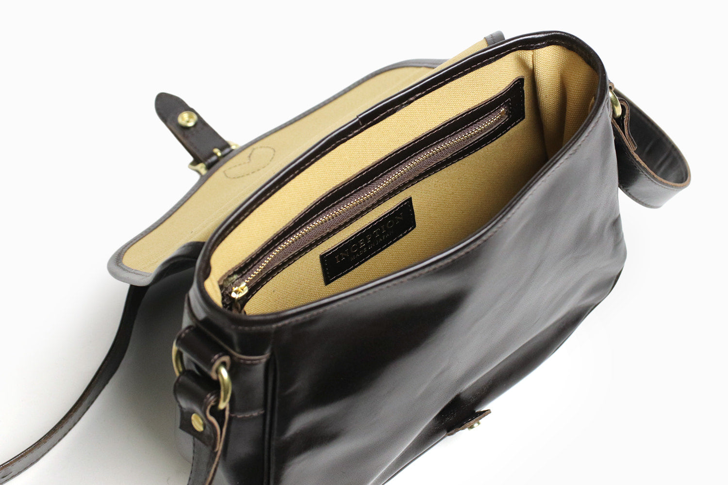 INCEPTION / HORSE HIDE MAIL BAG（SMALL）