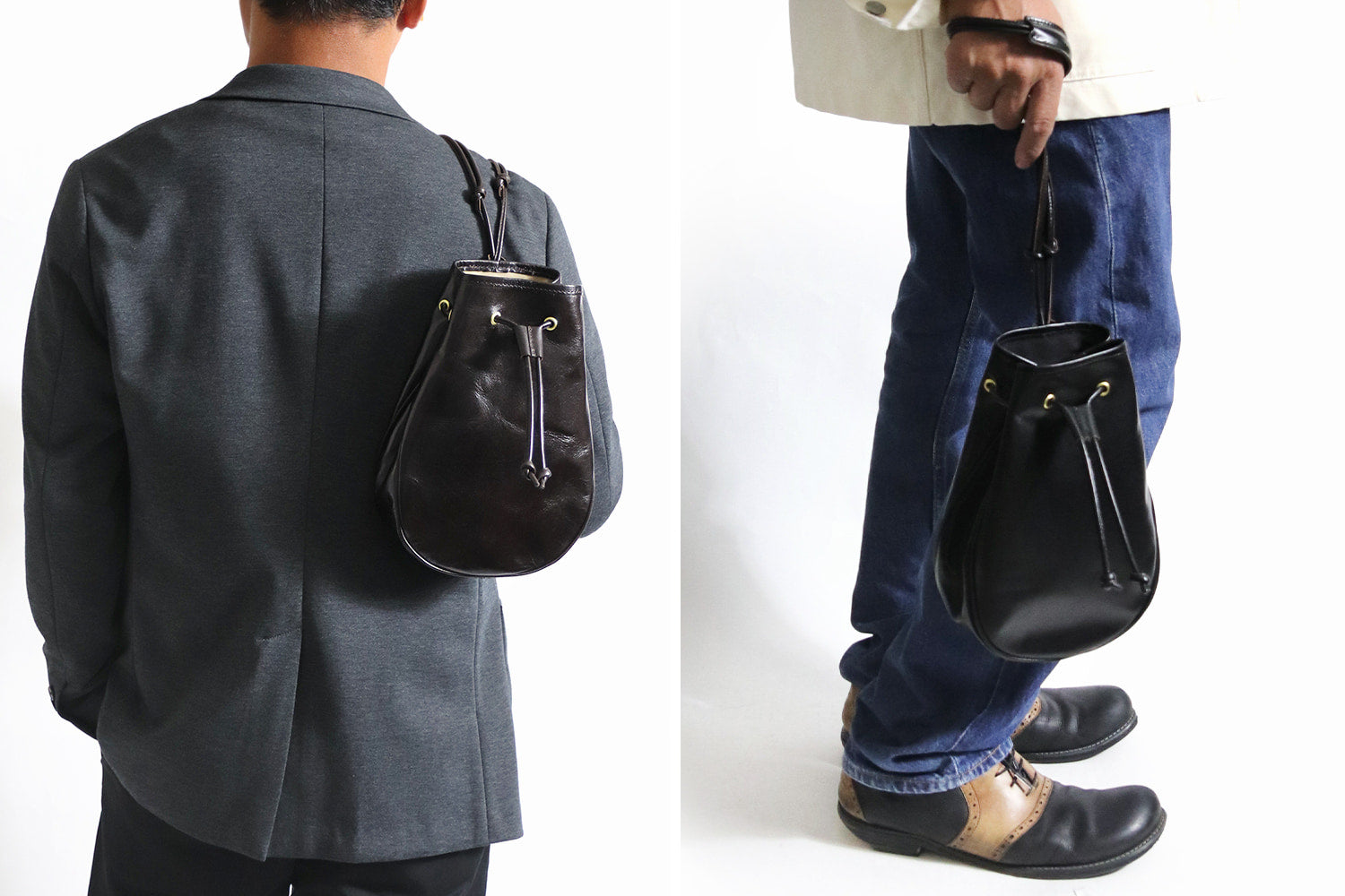 INCEPTION / HORSE HIDE LEATHER POUCH