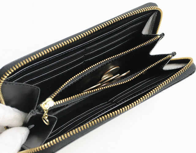 INCEPTION / HORSE HIDE ROUND LONG WALLET