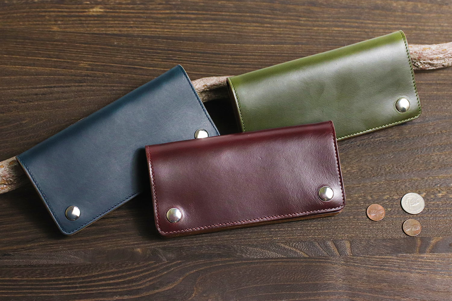 INCEPTION / Chromexcel Leather LEATHER TRUCKER WALLET(LONG)