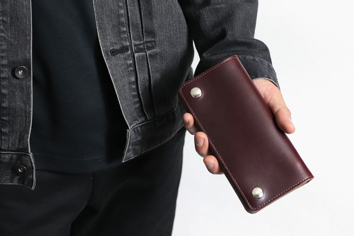 INCEPTION / Chromexcel Leather LEATHER TRUCKER WALLET(LONG)