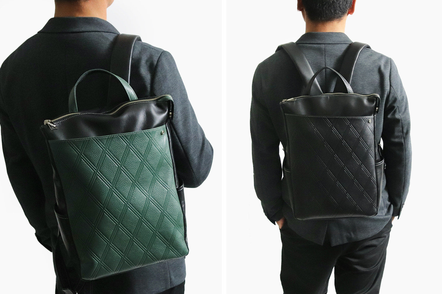 JYO ARVINISTA DRARO High-quality leather backpack made from refined Italian cowhide