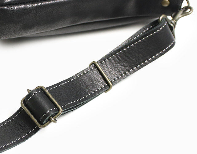 JYO ARVINISTA APRICA 日本製牛革 × ベルト使いの大胆なデザイン ソフトで上質なレザー 2way ショルダーバッグ