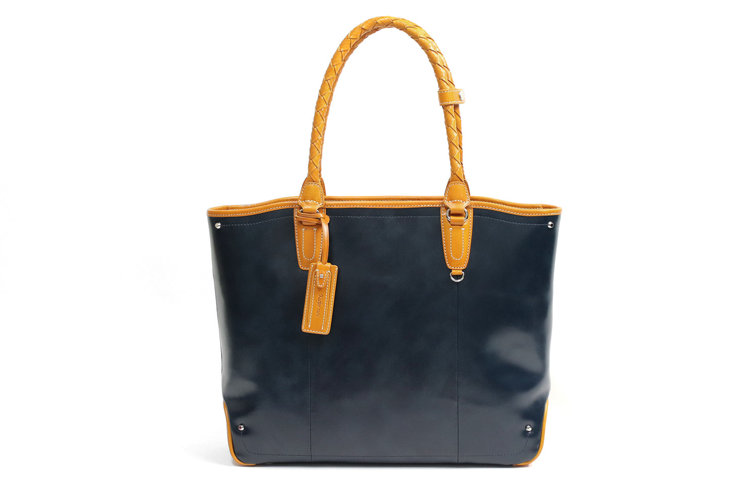 Kiefer neu / Ciao Beautiful uneven dyed leather slim tote 