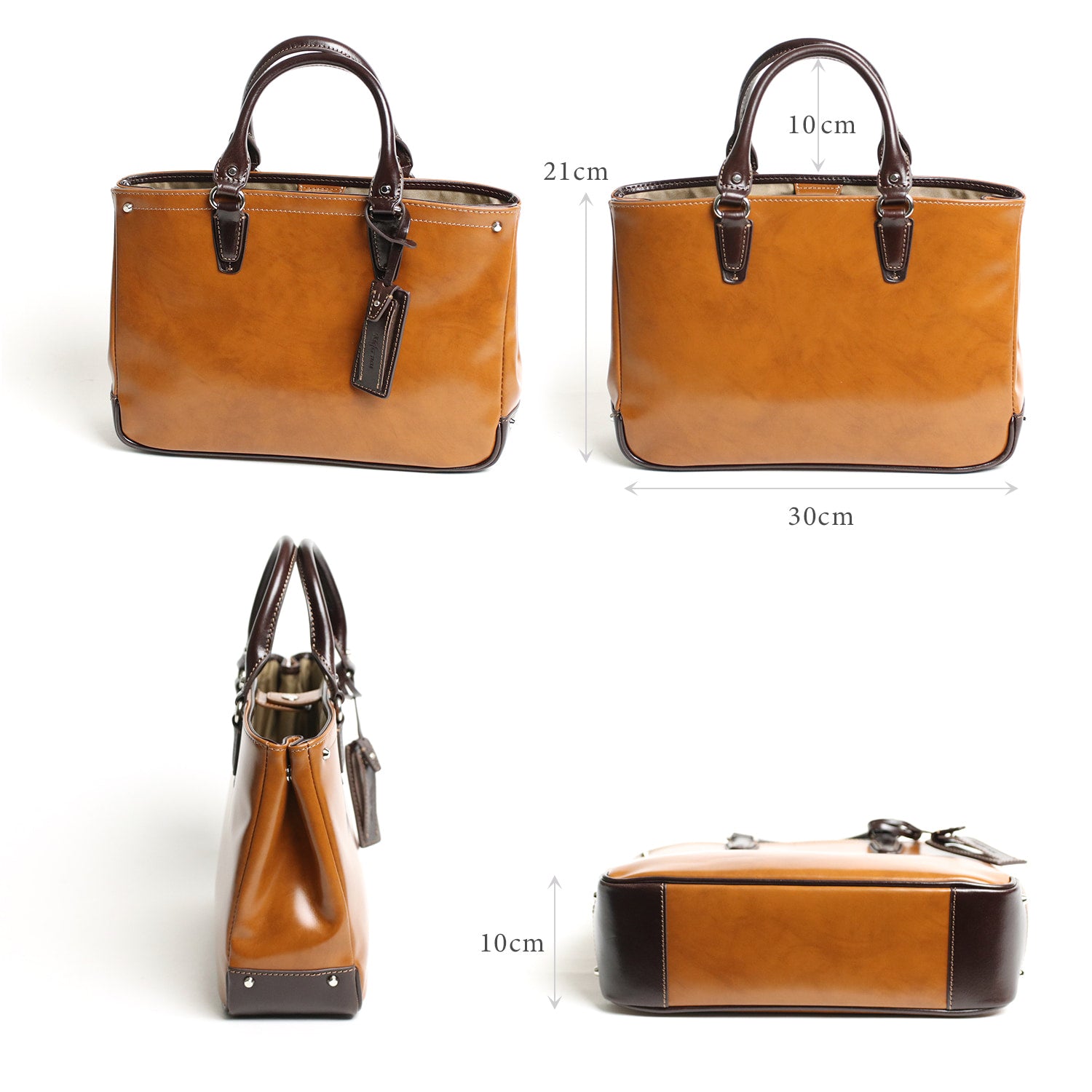 Kiefer neu / Ciao Beautiful uneven dyed leather 2way bag 