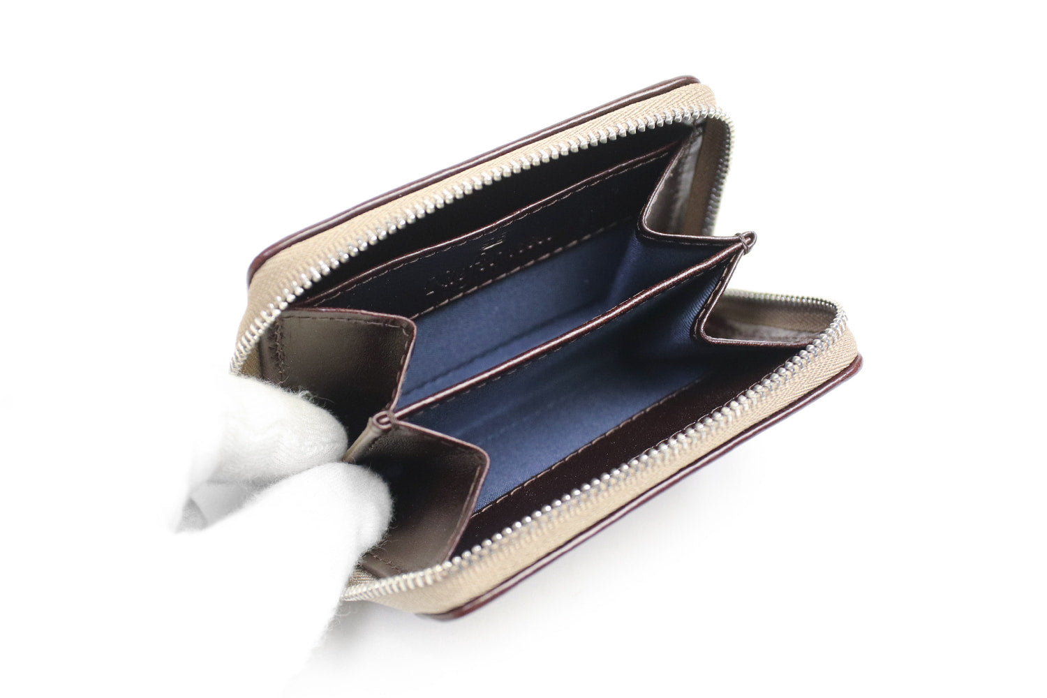 Kiefer neu / Ciao Beautiful uneven dyed leather coin case